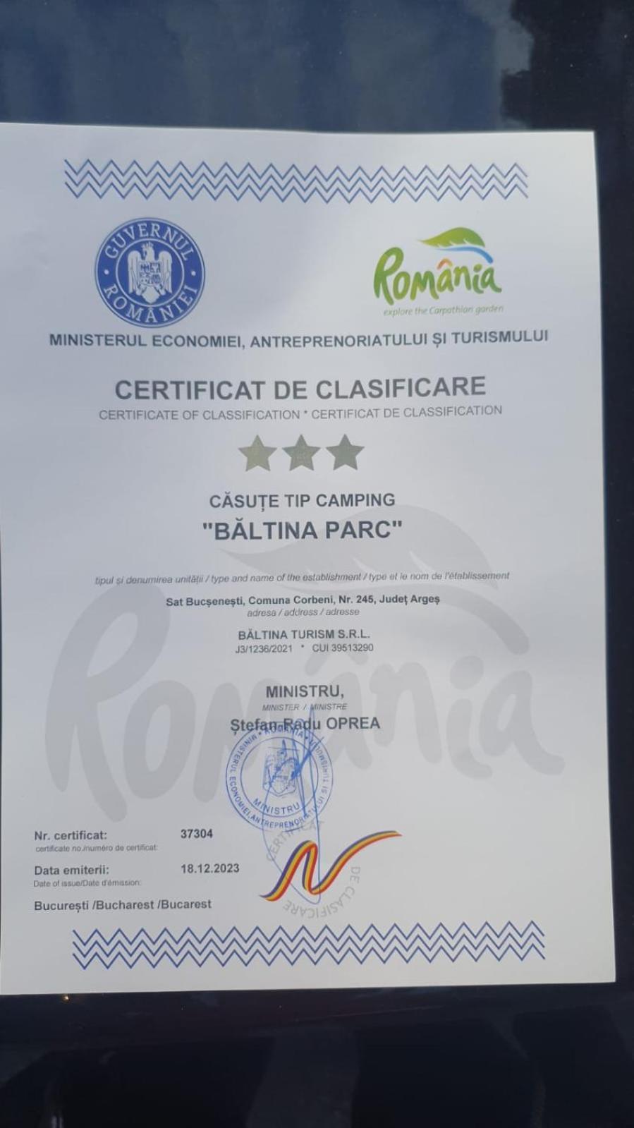 Willa Baltina Parc Transfagarasan Curtea de Argeş Zewnętrze zdjęcie